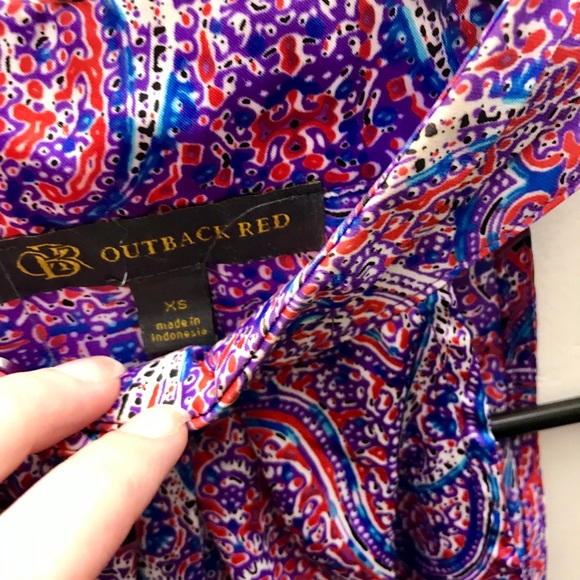 XS Halter, by Outback Red (Limited) Paisley Print - Picture 3 of 3